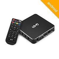 SMART TV BOX GHA/QUAD CORE/1GB/8GB/LAN/WIFI/HDMI/AV/CR/SPDIF/ANDROID/NEGRO, - Garantía: 1 AÑO -