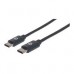 CABLE USB,MANHATTAN,354875,-C V2.0, C-C 2M NEGRO  60W, 480MB, - Garantía: 1 AÑO -