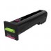 TONER LEXMARK 72K4XM0 MAGENTA, EXTRA ALTO RENDIMIENTO 22000, PARA CS820DE, CX860DE, CX825DE, - Garantía: SG -