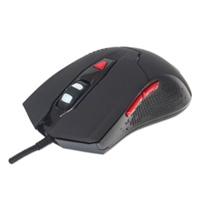 MOUSE OPTICO GAMING,MANHATTAN,176071, USB 6 BOTONES NEGRO C/LUZ, - Garantía: 3 AÑOS -