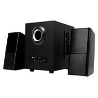 BOCINAS ACTECK HEAR AS480 / ALAMBRICO / CON SUBWOOFER / SURROUND 2.1 / SD, 3.5 MM, USB, BT / 3W Y 10W /, - Garantía: 1 AÑO -