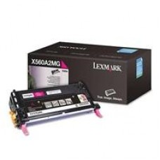 TONER LASER LEXMARK COLOR MAGENTA/ RENDIMIENTO ESTANDAR / X560A2MG / HASTA 4,000 PAGINAS / 5 DE COBERTURA / PARA MODELOS X560, - Garantía: SG -