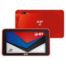 TABLET GHIA A7 WIFI/A50 QUADCORE/WIFI/BT/1GB/16GB/0.3MP2MP/2100MAH/ANDROID 9 GO EDITION/ROJA, - Garantía: 1 AÑO -