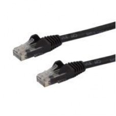 CABLE DE 2M DE RED ETHERNET SNAGLESS SIN ENGANCHES CAT 6 CAT6 GIGABIT - NEGRO - STARTECH.COM MOD. N6PATC2MBK, - Garantía: 2 AÑOS -