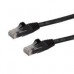 CABLE DE 2M DE RED ETHERNET SNAGLESS SIN ENGANCHES CAT 6 CAT6 GIGABIT - NEGRO - STARTECH.COM MOD. N6PATC2MBK, - Garantía: 2 AÑOS -