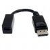 CABLE ADAPTADOR DE 15CM DE DISPLAYPORT A MINI DISPLAYPORT HEMBRA - DP MACHO - MINI DP HEMBRA - MINIDP NEGRO - STARTECH.COM MOD. DP2MDPMF6IN, - Garantía: 2 AÑOS -