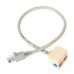 CABLE ADAPTADOR MULTIPLICADOR DIVISOR SPLITTER RJ45 2 A 1 - HEMBRA A MACHO - DIVISOR SPLITTER PARA CABLE DE RED ETHERNET RJ45 - STARTECH.COM MOD. RJ45SPLITTER, - Garantía: 2 AÑOS -