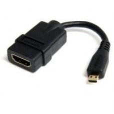 CABLE ADAPTADOR DE 12CM HDMI DE ALTA VELOCIDAD A MICRO HDMI - H A M - STARTECH.COM MOD. HDADFM5IN, - Garantía: 2 AÑOS -