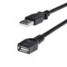 CABLE DE 1.8M DE EXTENSION USB 2.0 DE ALTA VELOCIDAD HI SPEED - MACHO A HEMBRA USB A - EXTENSOR - NEGRO - STARTECH.COM MOD. USBEXTAA6BK, - Garantía: 2 AÑOS -