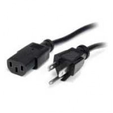 CABLE DE CORRIENTE DE 3M ESTANDAR DE ALIMENTACION PARA COMPUTADORA - 18 AWG - NEMA5-15P A C13 - 10A 125V - STARTECH.COM MOD. PXT101_10, - Garantía: 5 AÑOS -