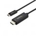 CABLE ADAPTADOR DE 1M USB-C A HDMI 4K 60HZ - NEGRO - CABLE USB TIPO C A HDMI - CABLE CONVERTIDOR DE VIDEO USBC - STARTECH.COM MOD. CDP2HD1MBNL, - Garantía: 3 AÑOS -