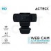 CAMARA WEB ACTECK HAPTOS CW210 / HD/CON MICROFONO/RECONOCIMIENTO DE VOZ HASTA 5 M/ COLOR NEGRO/AC-931250, - Garantía: 1 AÑO -