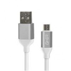 CABLE MICRO USB GHIA 1M COLOR BLANCO, - Garantía: 1 AÑO -