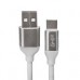 CABLE USB TIPO C GHIA 1M COLOR BLANCO, - Garantía: 1 AÑO -