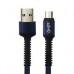 CABLE MICRO USB GHIA NYLON 1M COLOR AZUL, - Garantía: 1 AÑO -