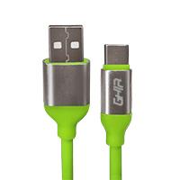 CABLE USB TIPO C GHIA 1M COLOR VERDE, - Garantía: 1 AÑO -