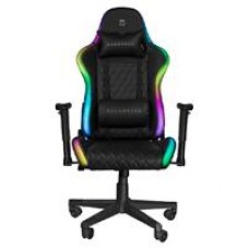 SILLA GAMER BALAM RUSH LIGHTNING RUSH / RGB / HASTA 150 KG / PISTON CLASE 4 / INCLINACION 90° - 100° / CONTROL REMOTO / NEGRO / BR-931267, - Garantía: 1 AÑO -