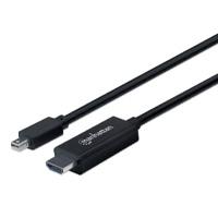 CABLE DISPLAYPORT ,MANHATTAN,153270,MINI - HDMI 4K  1.0M, - Garantía: 3 AÑOS -