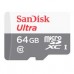 MEMORIA SANDISK MICRO SDXC 64GB ULTRA 100MB/S CLASE 10 C/ADAPTADOR SDSQUNR-064G-GN3MA, - Garantía: 2 AÑOS -