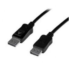 CABLE DE 15M DISPLAYPORT ACTIVO - 4K A 30HZ Y SOPORTE OPCIONAL PARA AUDIO - 2X MACHO DP - EXTENSOR - NEGRO - STARTECH.COM MOD. DISPL15MA, - Garantía: 2 AÑOS -