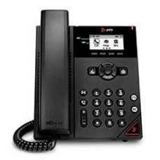 TELEFONO IP HP POLY 911N0AA#AC3 VVX 150/ 2 LINEA PANTALLA  LCD 2.5 PULGADAS 4 TECLAS PROGRAMABLES POE 2 PUERTOS 10/100 ALTAVOZ COLOR NEGRO NO INCLUYE FUENTE PODER, - Garantía: 1 AÑO -