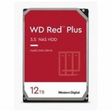 DISCO DURO INTERNO WD RED PLUS 12TB 3.5 ESCRITORIO SATA3 6GB/S 256MB 7200RPM 24X7 HOTPLUG NAS 1-8 BAHIAS WD120EFBX, - Garantía: 3 AÑOS -