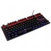 TECLADO GAMER MECANICO USB PARA VIDEOJUEGOS VORTRED BY PERFECT CHOICE NEGRO, - Garantía: 1 AÑO -