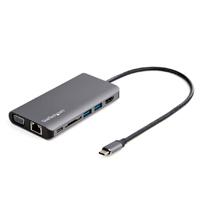 DOCKING STATION USB-C MULTIPUERTOS - HDMI O VGA - PD DE 100W ENTREGA DE ALIMENTACION - CABLE DE 30CM - LECTOR DE SD (DKT30CHVAUSP) - STARTECH.COM MOD. DKT30CHVAUSP, - Garantía: 3 AÑOS -