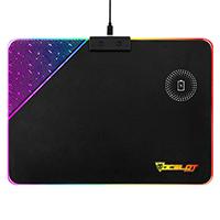 OCELOT MOUSE PAD RIGIDO TIPO RGB, CARGA INALAMBRICA PARA SMARTPHONES, CONEXIN MEDIANTE USB PLUG AND PLAY, - Garantía: 1 AÑO -