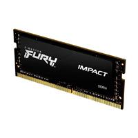 MEMORIA KINGSTON SODIMM DDR4 16GB 3200MHZ FURY IMPACT CL20 260PIN 1.2V (KF432S20IB/16), - Garantía: 1 AÑO -