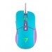 MOUSE OCELOT CREATORS ALAMBRICO/AZUL CON MORADO/RGB/7 BOTONES/HASTA DPI 7200/OCELOT GAMING, - Garantía: 1 AÑO -