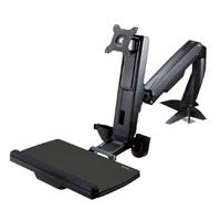 SOPORTE DE ESCRITORIO DE PIE Y SENTADO - BRAZO AJUSTABLE DE MONTAJE EN ESCRITORIO DE PIE O SENTADO PARA UN MONITOR VESA DE HASTA 34 - CONVERSOR ERGONOMICO ARTICULADO - STARTECH.COM MOD. ARMSTSCP1, - Garantía: 2 AÑOS -