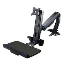 SOPORTE DE ESCRITORIO DE PIE Y SENTADO - BRAZO AJUSTABLE DE MONTAJE EN ESCRITORIO DE PIE O SENTADO PARA UN MONITOR VESA DE HASTA 34 - CONVERSOR ERGONOMICO ARTICULADO - STARTECH.COM MOD. ARMSTSCP1, - Garantía: 2 AÑOS -