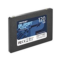 UNIDAD DE ESTADO SOLIDO INTERNO 120GB PATRIOT BURST ELITE 2.5 SATA 3 LECT.450/ESCR.320MBS 7MM PC/LAPTOP/MINIPC SIN BRACKET, - Garantía: 3 AÑOS -