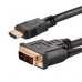 CABLE ADAPTADOR DE 1.8M CONVERTIDOR DE VIDEO HDMI A DVI-D - MACHO A MACHO - STARTECH.COM MOD. HDMIDVIMM6, - Garantía: 5 AÑOS -