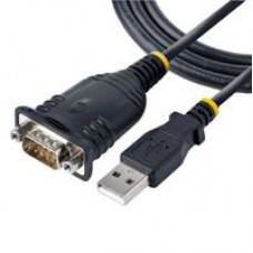 CABLE DE 1M USB A SERIAL, CONVERTIDOR DB9 MACHO RS232 A USB, PROLIFIC, ADAPTADOR USB A SERIAL PARA PLC/IMPRESORA/ESCáNER, ADAPTADOR USB A PUERTO COM, WINDOWS/MAC - STARTECH.COM MOD. 1P3FP-USB-SERIAL, - Garantía: 3 AÑOS -