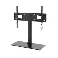 SOPORTE TV,MANHATTAN,462297, P/MESA 45KG, 32 A 65 ALTURA AJUSTABLE, BASE DE VIDRIO, - Garantía: 3 AÑOS -