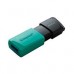 MEMORIA KINGSTON 256GB USB 3.2 GEN 1 ALTA VELOCIDAD / DATATRAVELER EXODIA M VERDE OCEAN C/TAPA MÓVIL (DTXM/256GB), - Garantía: 1 AÑO -