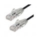 CABLE DE 30CM DE RED ETHERNET CAT6 DELGADO SIN ENGANCHES - CABLE DE RED SNAGLESS - NEGRO - STARTECH.COM MOD. N6PAT1BKS, - Garantía: 5 AÑOS -