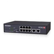 SWITCH POE / PROVISION ISR / POES-08120+2I / 8-PORT 10/100MBPS / EXTRA 2-PORT 10/100MBPS UPLINK / 120W INTERNAL POWER SUPPLY, - Garantía: 2 AÑOS -