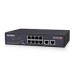 SWITCH POE / PROVISION ISR / POES-08120+2I / 8-PORT 10/100MBPS / EXTRA 2-PORT 10/100MBPS UPLINK / 120W INTERNAL POWER SUPPLY, - Garantía: 2 AÑOS -