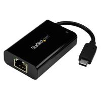 ADAPTADOR DE RED USB C A ETHERNET GIGABIT CON PD 2.0 - ADAPTADOR DE RED NIC 1GB LAN RJ45 USB TIPO C USB 3.1 CON PD - STARTECH.COM MOD. US1GC30PD, - Garantía: 2 AÑOS -