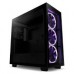 GABINETE NZXT H7 ELITE/NEGRO MATE/CON VENTANA/MIDI-TOWER/ATX/RGB/GAMER, - Garantía: 1 AÑO -