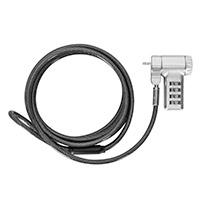 CANDADO DE SEGURIDAD TARGUS ASP96RGLX CON CANDADO CABLE COMBINACION UNIV REINIC NEGRO, - Garantía: 2 AÑOS -