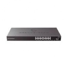 SWITCH POE GRANDSTREAM GWN7802P /GIGABIT POE+ ADMINISTRABLE / 16 PUERTOS 10/100/1000 MBPS + 4 PUERTOS SFP UPLINK / HASTA 240W / COMPATIBLE CON GWN CLOUD, - Garantía: 1 AÑO -