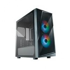 GABINETE COOLER MASTER CMP 320/NEGRO/MINI-TOWER/VENTILADORES ARGB INSTALADOS/GAMER., - Garantía: 1 AÑO -