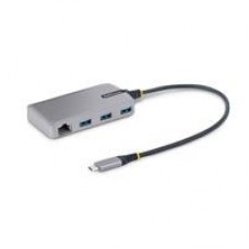 HUB USB-C DE 3 PUERTOS USB-A - USB 3.0 5GBPS - ALIMENTADO POR EL BUS - CONCENTRADOR USB-C DE 3 PUERTOS USB-A - ETHERNET - STARTECH.COM MOD. 5G3AGBB-USB-C-HUB, - Garantía: 2 AÑOS -