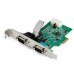 TARJETA PCI EXPRESS ADAPTADORA DE 2 PUERTOS SERIAL RS232 - TARJETA CONTROLADORA SERIAL PCIE RS232 - PCIE A DB9 UART16950 - STARTECH.COM MOD. PEX2S953, - Garantía: 5 AÑOS -