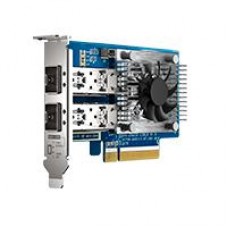 TARJETA DE RED QNAP QXG-25G2SF-CX6 / DUAL-PORT SPF28 25 GBE NETWORK EXPANSION CARD / NVIDIA MELLANOX CONNECTX-6 LX / PCIE GEN4X8 / 10GBE / 25GBE, - Garantía: 2 AÑOS -