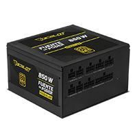 FUENTE DE PODER OCELOT GAMING - TIPO ATX 850W MODULAR CERTIFICACION 80+ GOLD, - Garantía: 1 AÑO -